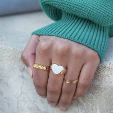 heart shaped ring