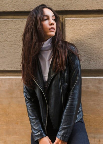 leather jacket